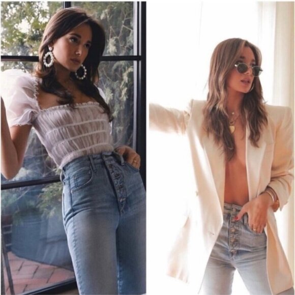 WeWoreWhat x Joe's Jeans The Danielle High Rise Vintage Straight Jeans Size 30 - Picture 10 of 11